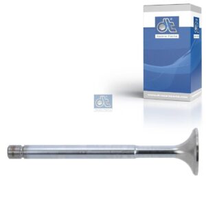DT Spare Parts 2.10004 Exhaust valve, D1: 11 mm, D2: 37 mm, L: 148.6 mm, α: 45 °