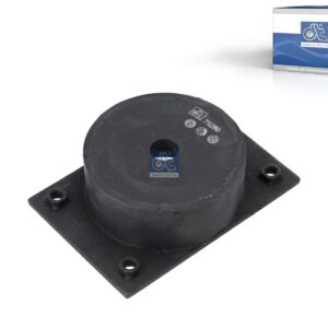 DT Spare Parts 2.10091 Engine mounting, d: 17 mm, D: 102 mm, L: 148 mm, W: 104 mm, H: 43 mm