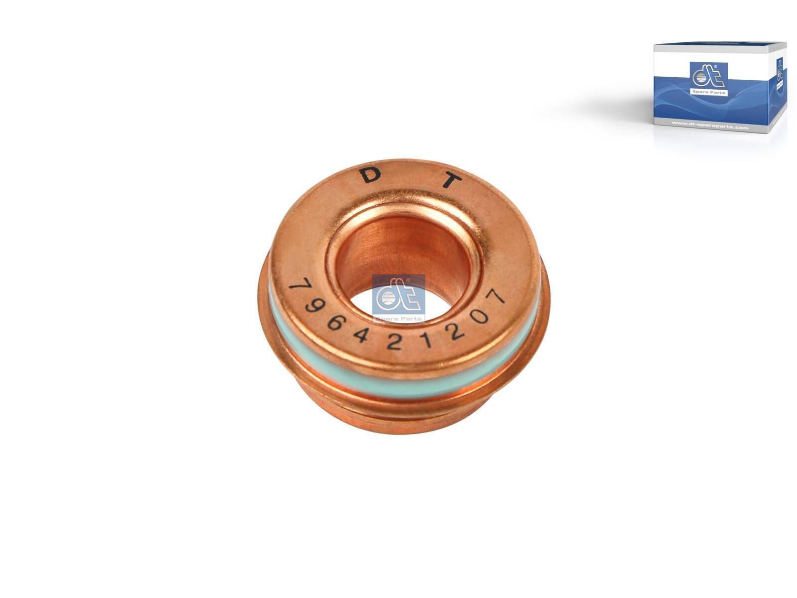 DT Spare Parts 2.15041 Slide ring seal, d: 19 mm, D1: 35 mm, D2: 40 mm, H: 21.5 mm