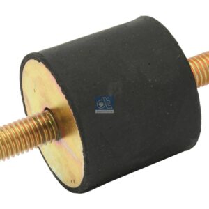 DT Spare Parts 2.15080 Rubber buffer, D: 50 mm, M12 x 1,75, L: 87.5 mm, H: 42 mm