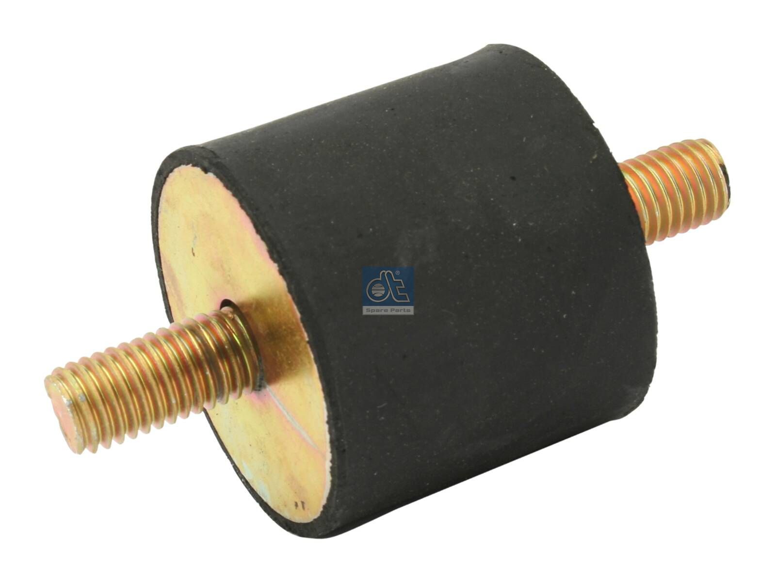 DT Spare Parts 2.15080 Rubber buffer, D: 50 mm, M12 x 1,75, L: 87.5 mm, H: 42 mm
