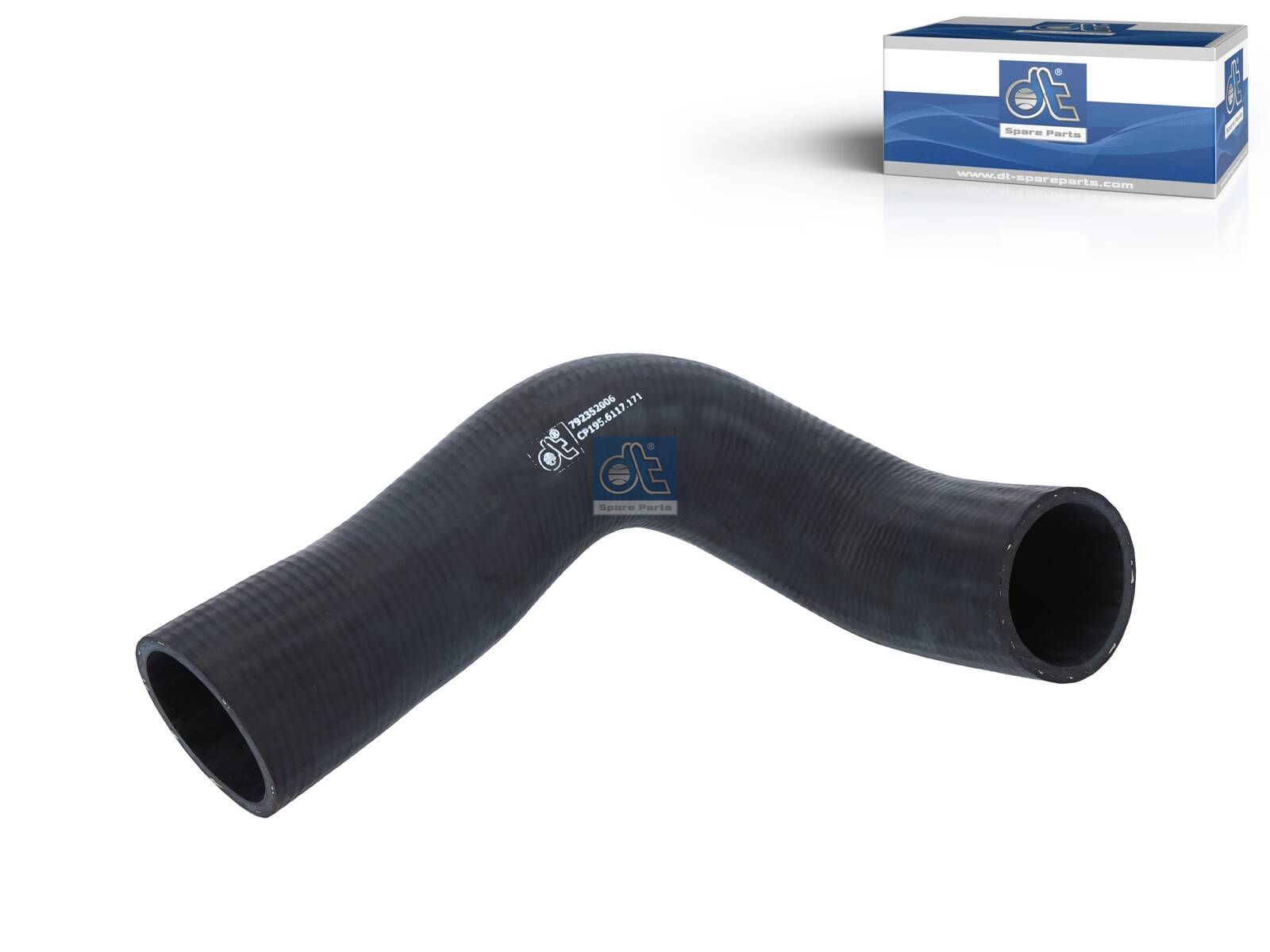 DT Spare Parts 2.15171 Radiator hose, d1: 59 mm, d2: 62 mm