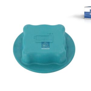 DT Spare Parts 2.15322 Cap, expansion tank, green, 0.5 bar