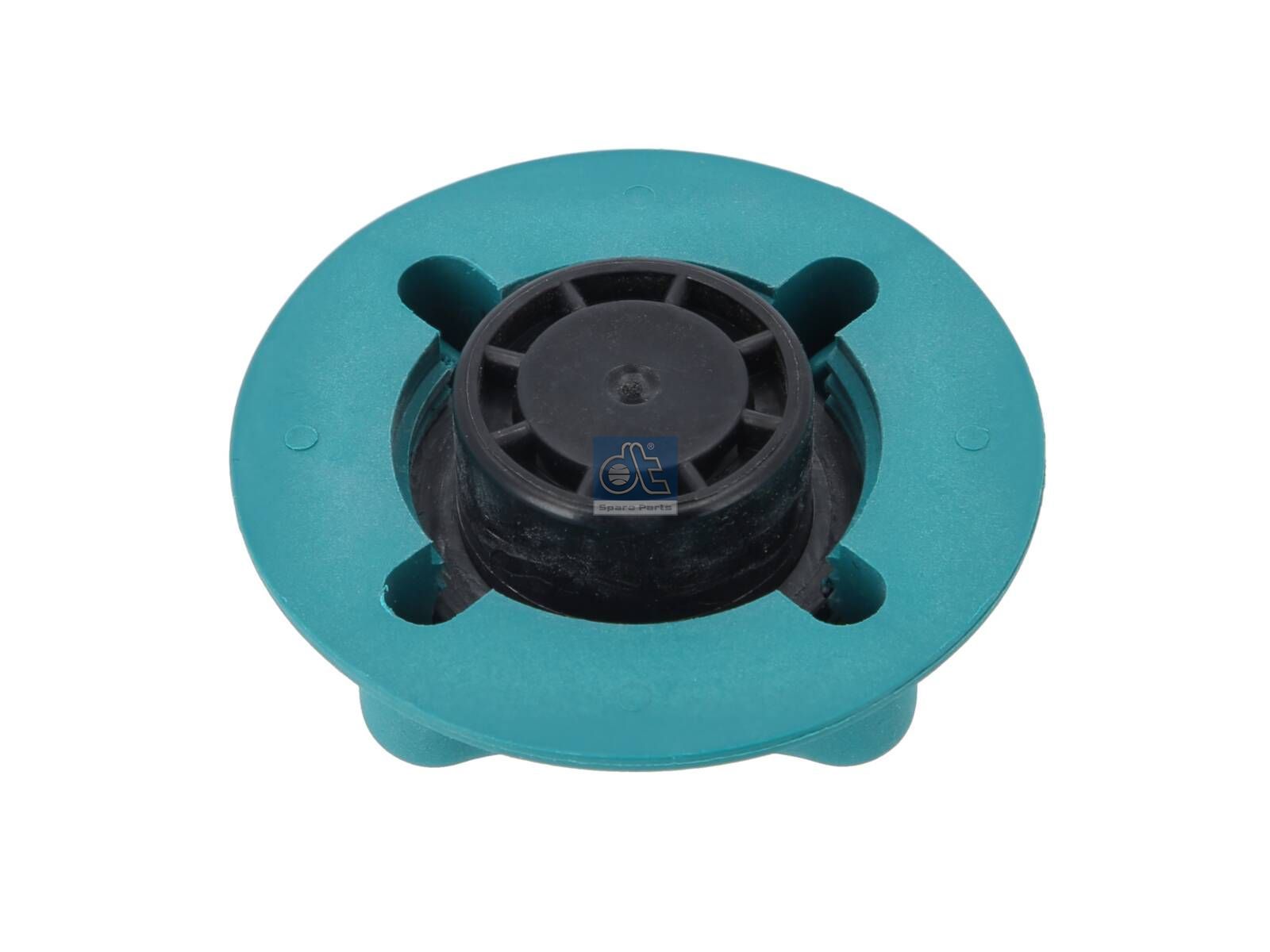DT Spare Parts 2.15322 Cap, expansion tank, green, 0.5 bar