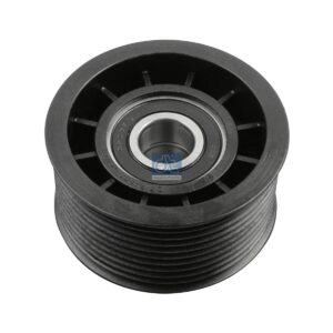 DT Spare Parts 2.15454 Tension roller, plastic, D: 75 mm, W: 39 mm, 10 grooves