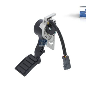 DT Spare Parts 2.16140 Accelerator pedal, with sensor, 6 poles