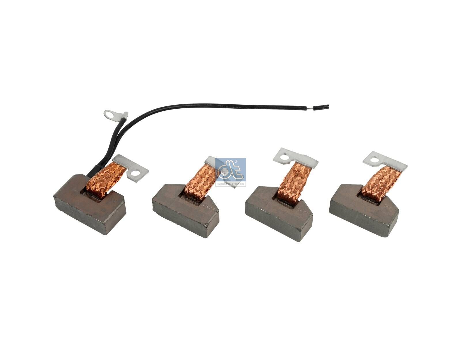DT Spare Parts 2.21018 Carbon brush set, starter, 24 V