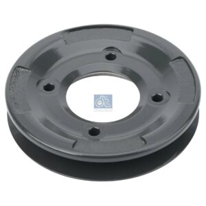 DT Spare Parts 2.21173 Pulley, d: 47 mm, 4 bores, b: 7 mm, P: 70 mm, DP: 124 mm, W: 22 mm, 1 grooves