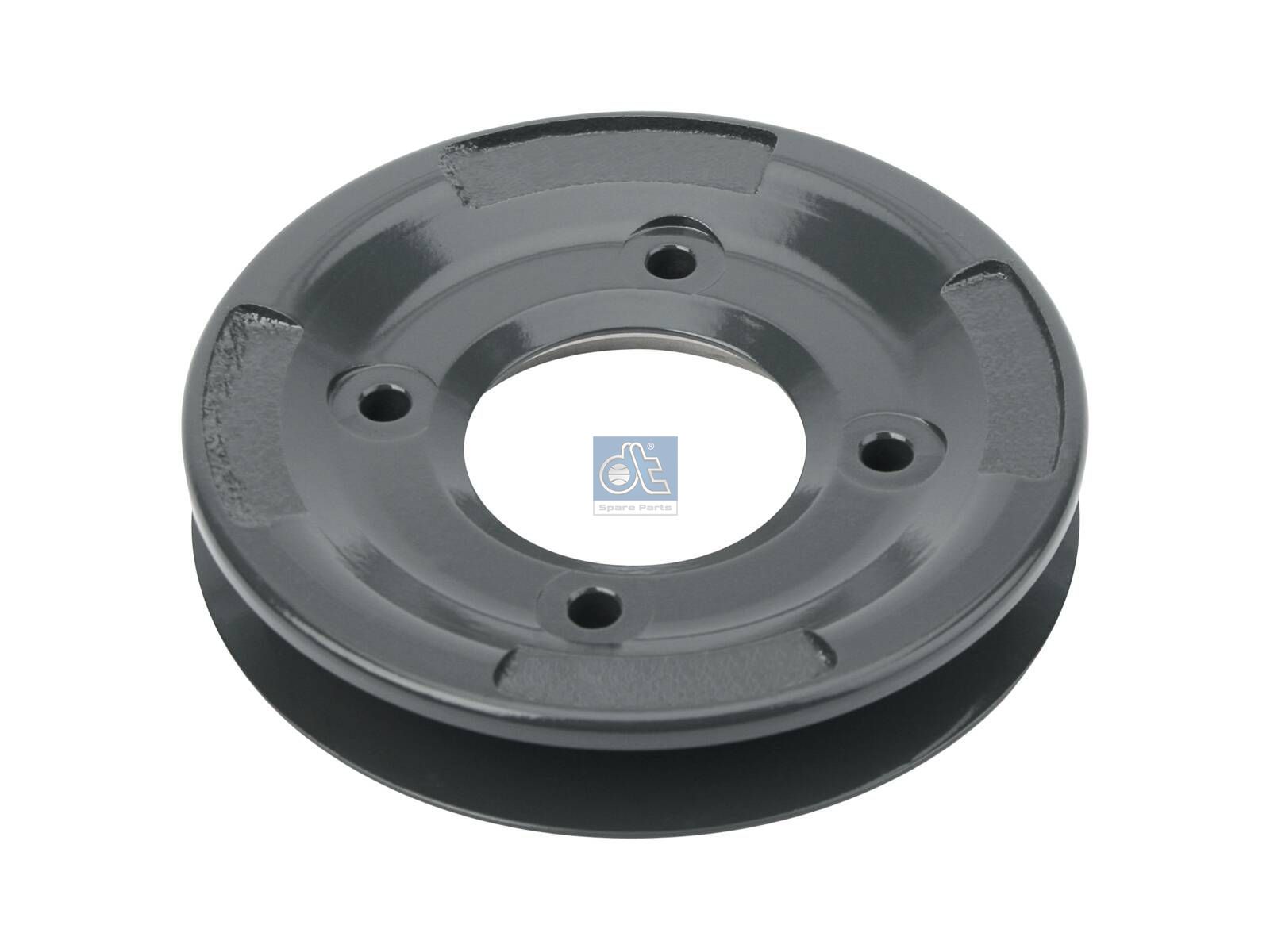 DT Spare Parts 2.21173 Pulley, d: 47 mm, 4 bores, b: 7 mm, P: 70 mm, DP: 124 mm, W: 22 mm, 1 grooves