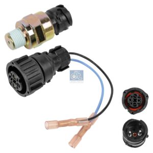 DT Spare Parts 2.23025 Pressure switch, with adapter cable, M16 x 1,5, SPmin: 0.1 bar, SPmax: 0.5 bar