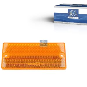 DT Spare Parts 2.24121 Reflector, orange, L: 90 mm, W: 40 mm