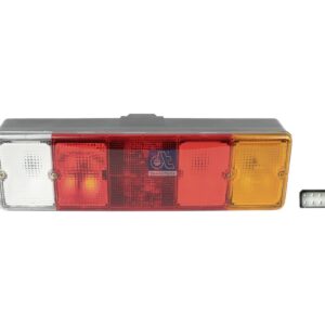 DT Spare Parts 2.24145 Tail lamp, right, L: 330 mm, H: 124 mm, T: 90 mm, R5W, 12/24 V