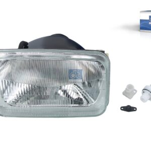 DT Spare Parts 2.24431 Headlamp, without bulb, 24 V