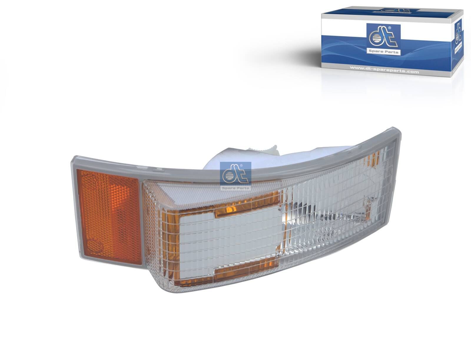 DT Spare Parts 2.24440 Turn signal lamp, white, 2 poles
