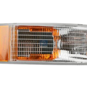 DT Spare Parts 2.24441 Turn signal lamp, white, without bulb, 3 poles