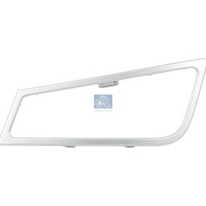 DT Spare Parts 2.24468 Auxiliary lamp frame, left, silver