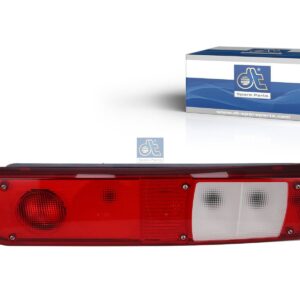 DT Spare Parts 2.24511 Tail lamp, right, 24 V, Lb: 160 mm, L: 500 mm, H: 130 mm, T: 84 mm