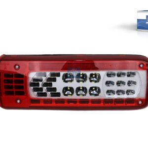 DT Spare Parts 2.24517SP Tail lamp, right, with reverse alarm, Lb: 160 mm, L: 357 mm, H: 130 mm, T: 86 mm