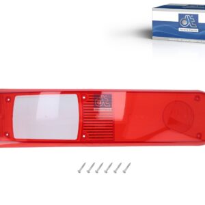 DT Spare Parts 2.24521 Tail lamp glass, L: 500 mm, H: 130 mm