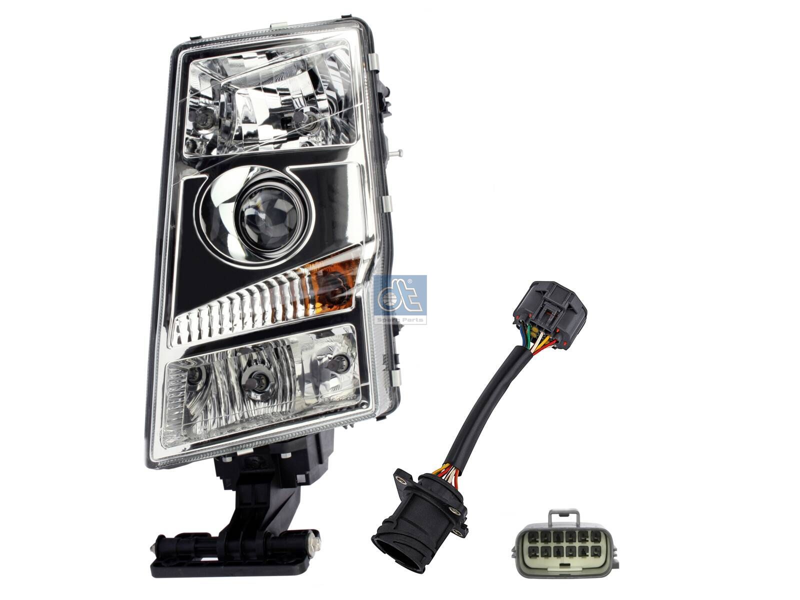 DT Spare Parts 2.24602 Headlamp, left, 24 V, H7