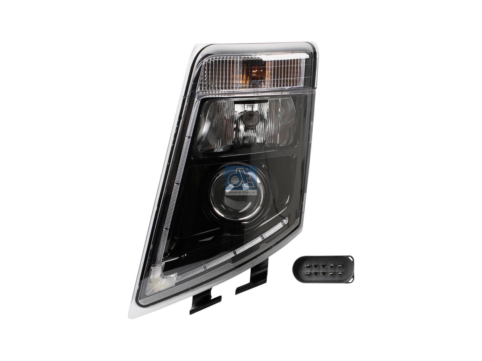 DT Spare Parts 2.24722 Headlamp, left, 24 V, H7