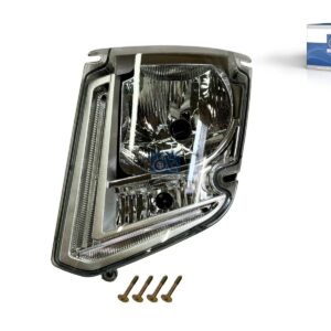 DT Spare Parts 2.24770SP Headlamp, left, without adjusting motor, 24 V