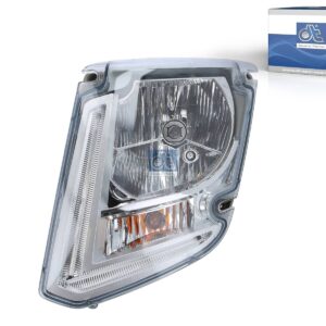 DT Spare Parts 2.24770 Headlamp, left, without adjusting motor, 24 V