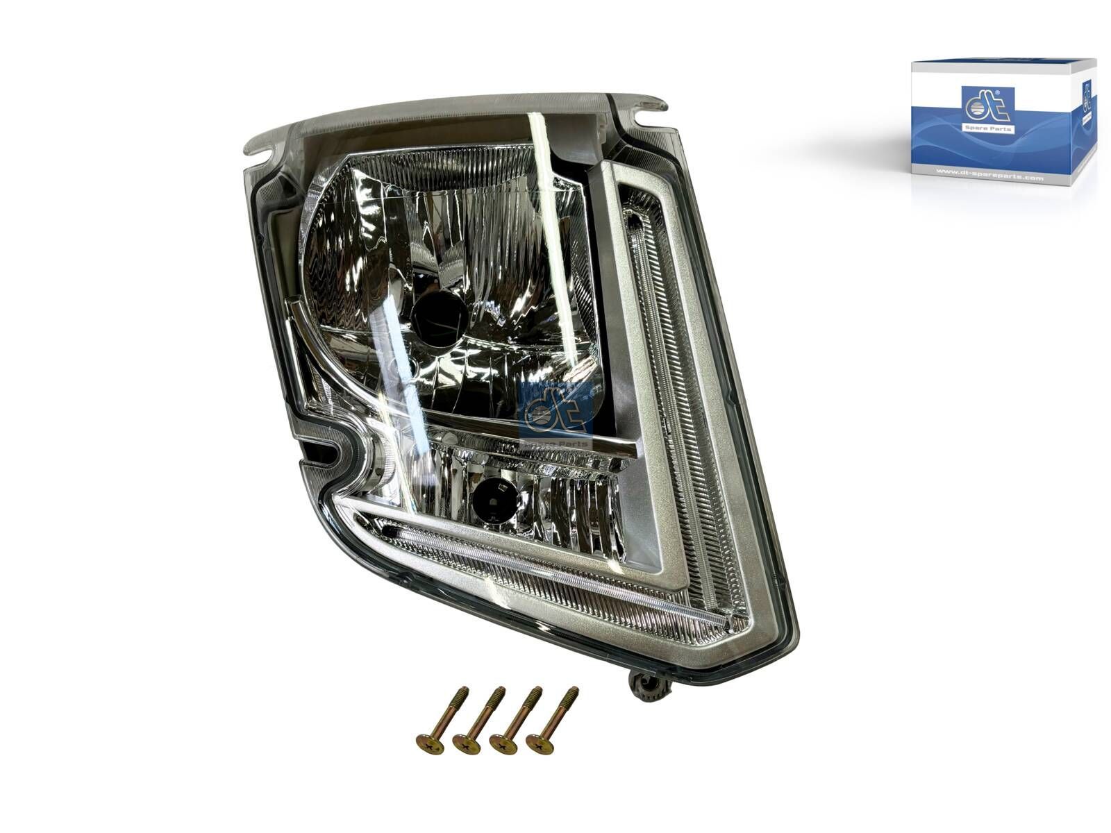 DT Spare Parts 2.24771SP Headlamp, right, without adjusting motor, 24 V