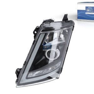 DT Spare Parts 2.24783 Headlamp, left, with ballast unit, 24 V, Xenon/D1S