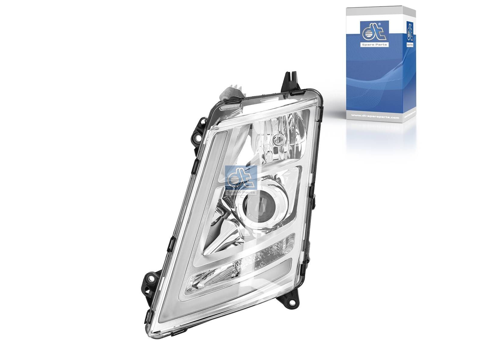 DT Spare Parts 2.24793 Headlamp, left, with ballast unit, 24 V, Xenon/D1S
