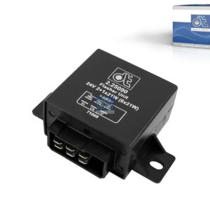 DT Spare Parts 2.25090 Turn signal relay, 24 V, 21 W, 2+1x21W (6x21W), 6 poles