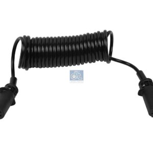 DT Spare Parts 2.25415 Electrical coil, 24 V, L: 5 m, ISO 1185, 7 poles