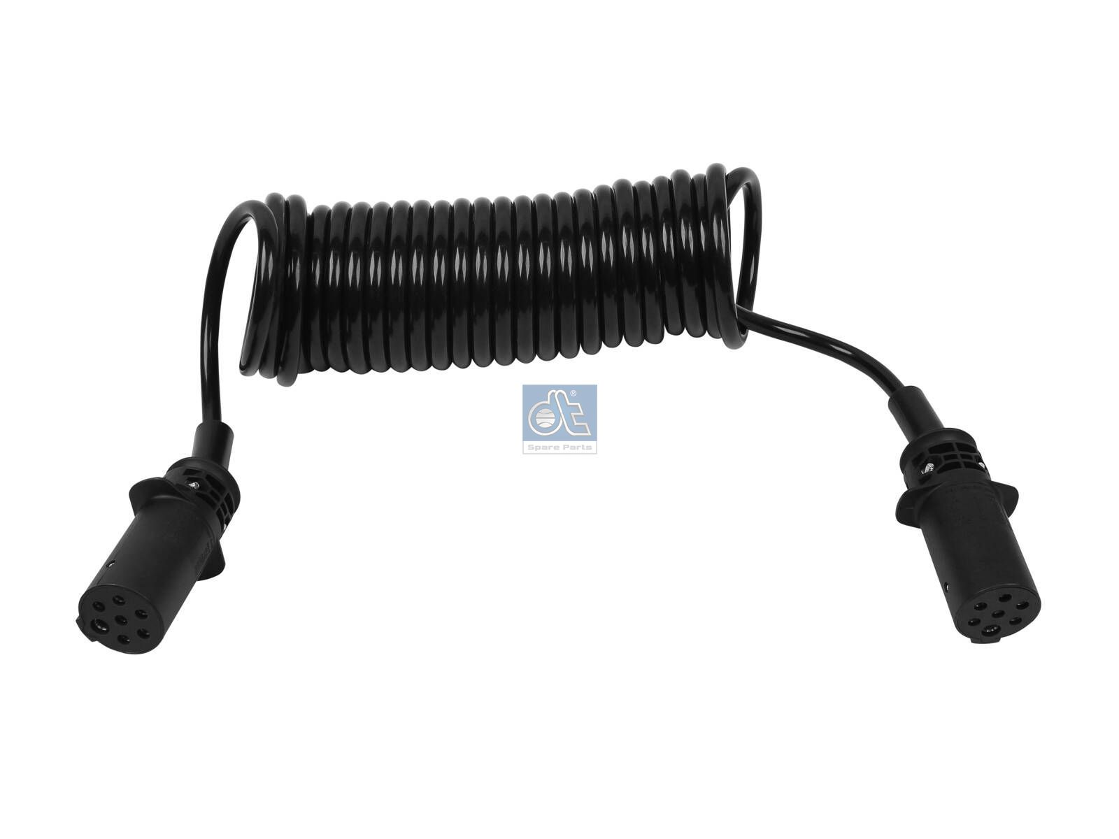 DT Spare Parts 2.25415 Electrical coil, 24 V, L: 5 m, ISO 1185, 7 poles