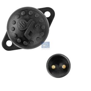 DT Spare Parts 2.27019 Switch, exhaust brake, 24 V, b: 5 mm, Lb: 38.5 mm, 2 poles