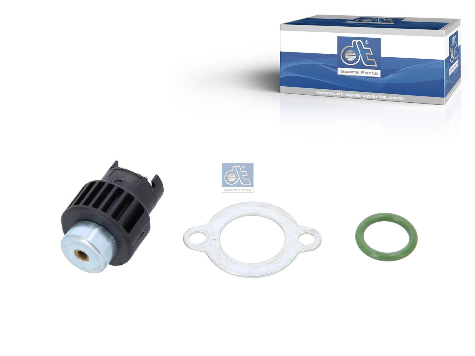 DT Spare Parts 2.27095 Position sensor, L: 45.5 mm, 2 poles