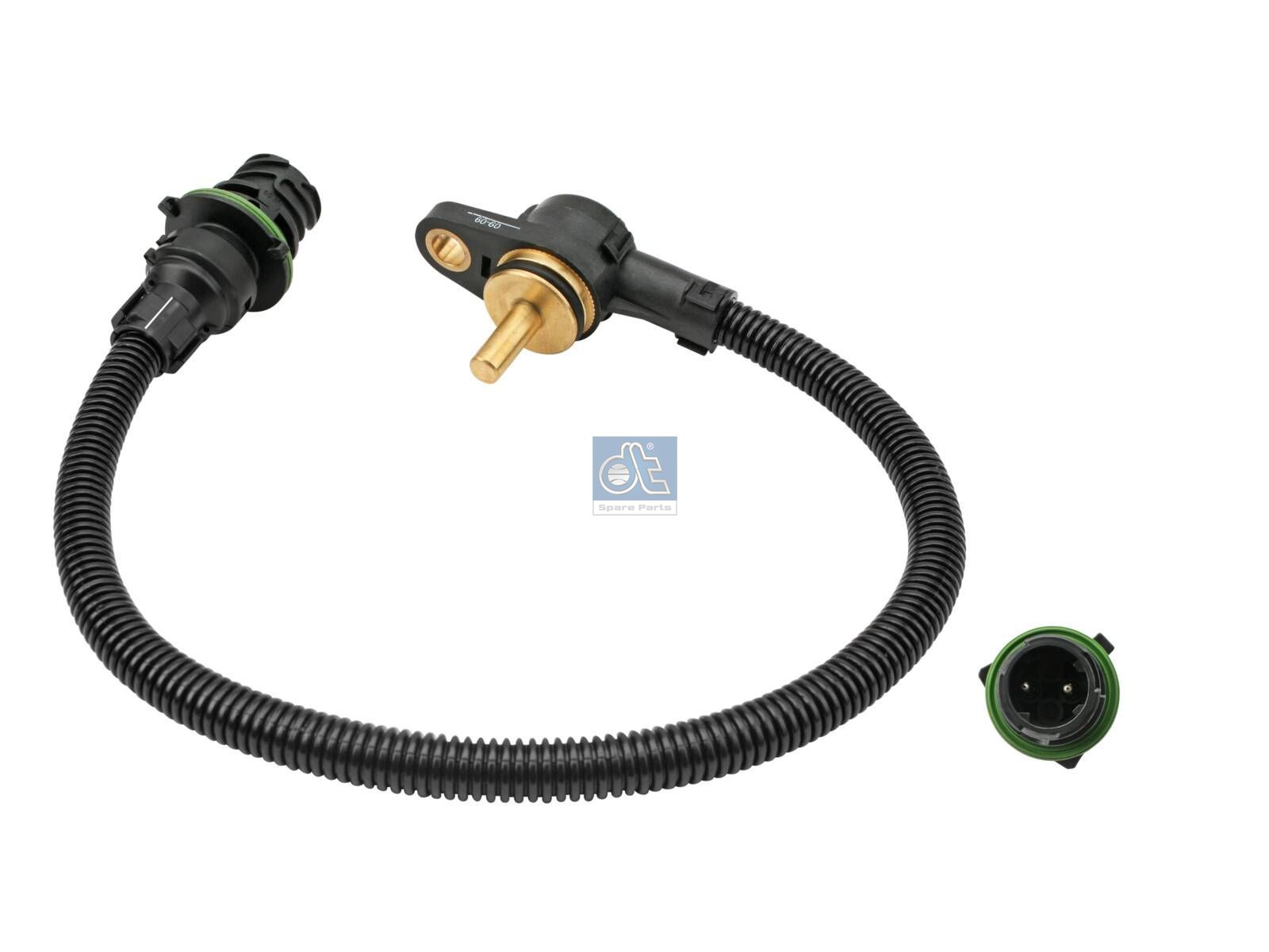 DT Spare Parts 2.27165 Temperature sensor, D: 8 mm, b: 9 mm, L: 505 mm, 2 poles