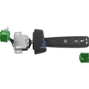DT Spare Parts 2.27304 Steering column switch, windscreen wiper, 24 V, 12 poles