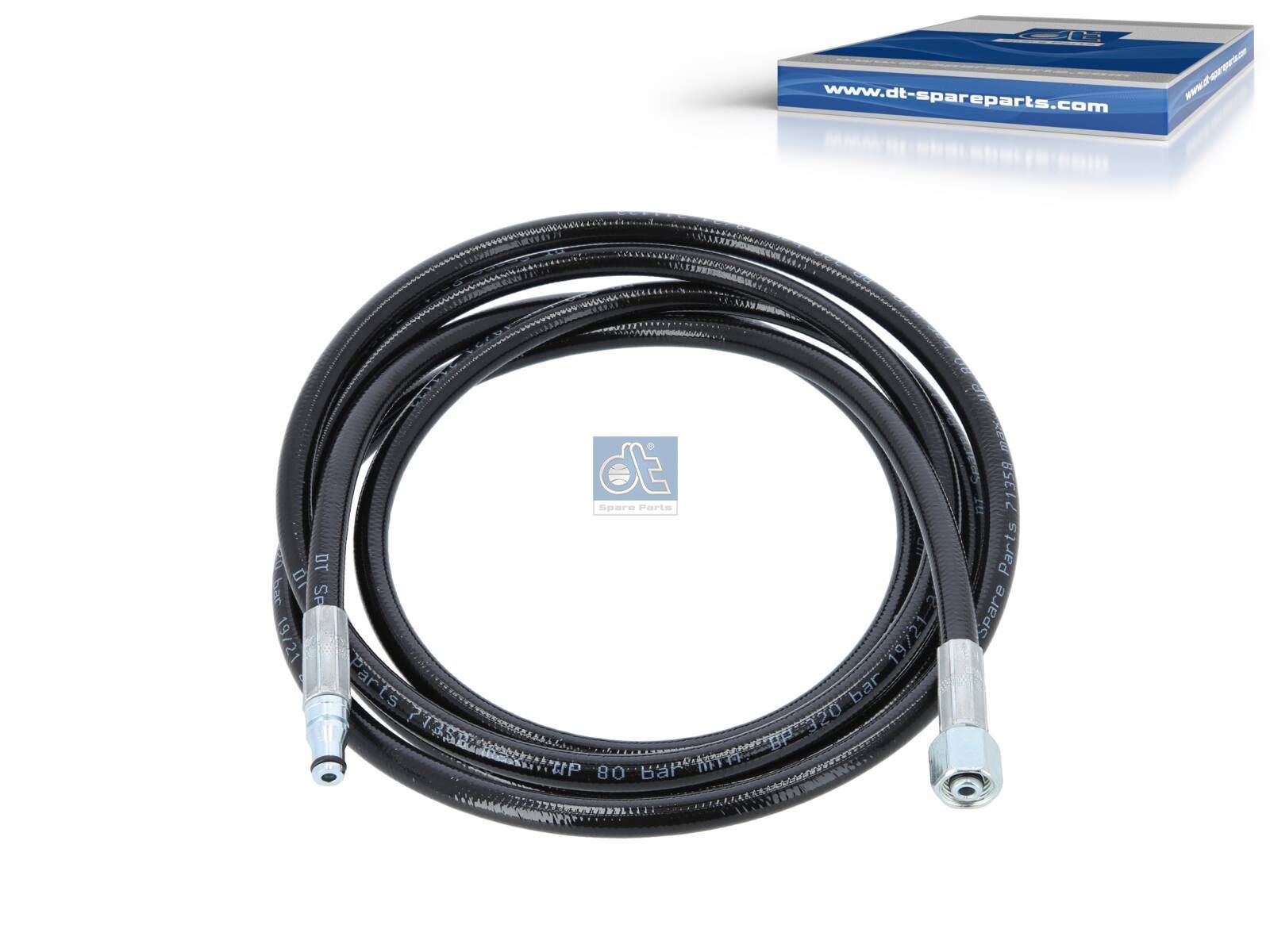 DT Spare Parts 2.30108 Hydraulic hose, L: 3080 mm