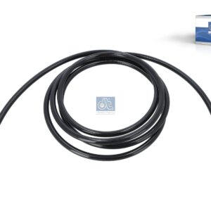 DT Spare Parts 2.30120 Hydraulic hose, d: 6.7 mm, M14x1,5, L: 3820 mm, S: 2.7 mm