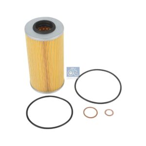 DT Spare Parts 2.32421 Oil filter insert, gearbox, d: 36 mm, D: 83 mm, H: 163 mm