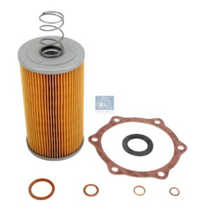 DT Spare Parts 2.32422 Oil filter insert, gearbox, d: 29 mm, D: 83 mm, H: 153 mm