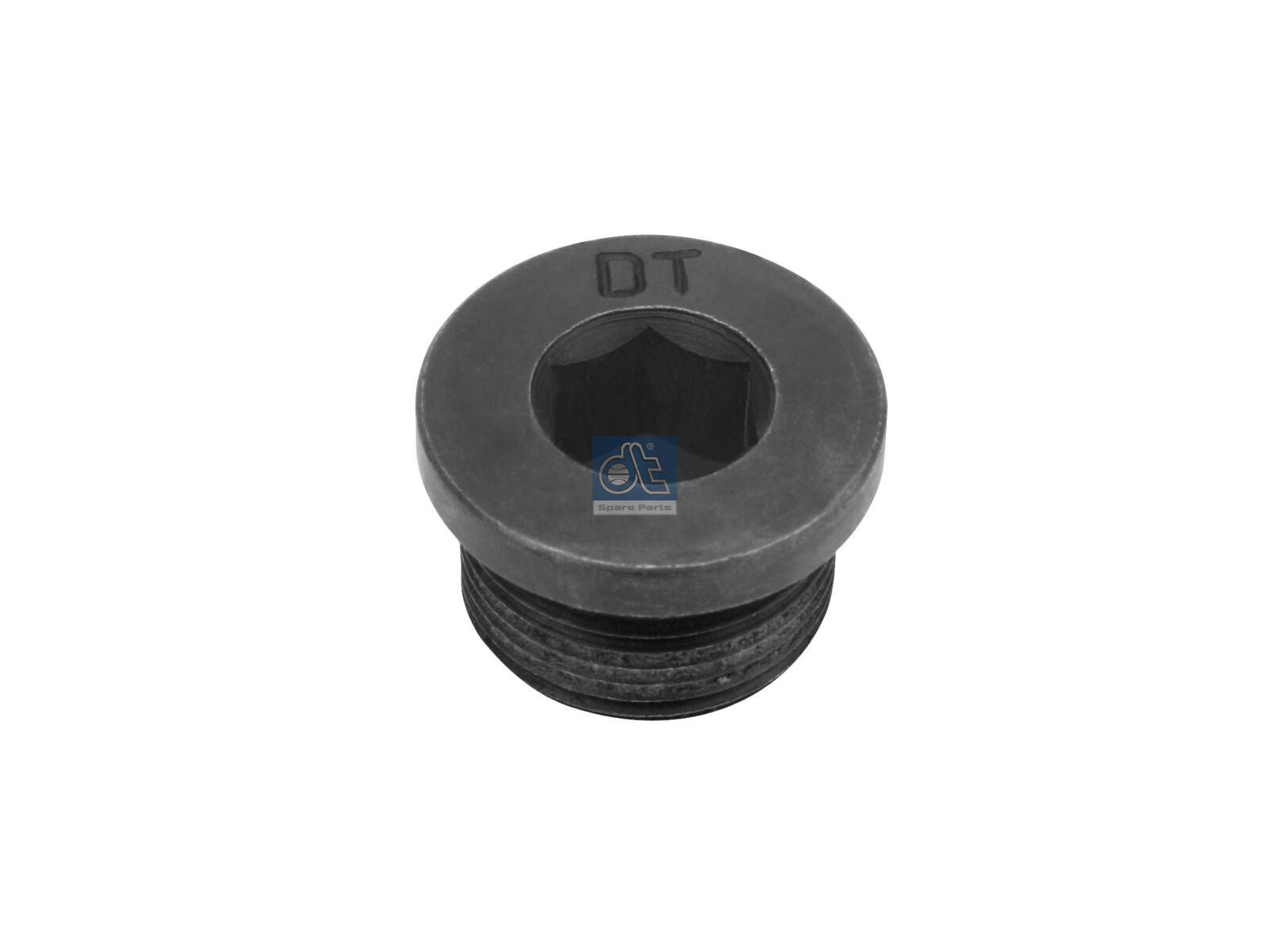 DT Spare Parts 2.32700 Screw plug, M24 x 1,5, Lu: 14 mm, SW: 12