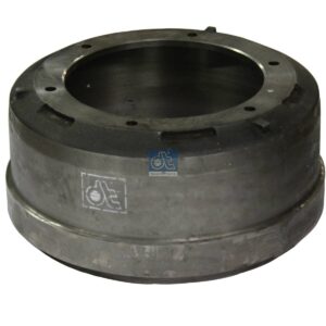 DT Spare Parts 2.40322 Brake drum, D: 410 mm, 6 bores, b: 16 mm, P: 335 mm, d: 290 mm, H: 218 mm, B: 193 mm