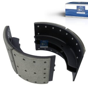 DT Spare Parts 2.40378SP Brake shoe kit, reinforced version, with linings