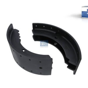 DT Spare Parts 2.40389 Brake shoe kit, D: 410 mm, b: 7 mm, W: 125 mm, S: 5 mm