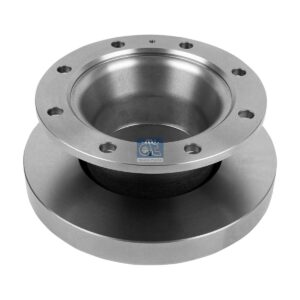 DT Spare Parts 2.40555 Brake disc, D: 375 mm, 8 bores, P: 275 mm, H: 150 mm, S: 45 mm, s: 37 mm