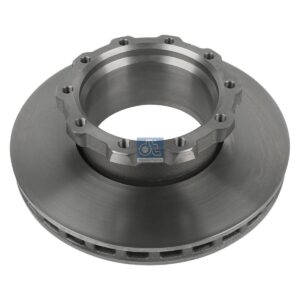 DT Spare Parts 2.40557 Brake disc, D: 434 mm, 10 bores, P: 235 mm, M16 x 1,5, d: 203 mm, H: 130 mm, S: 45 mm, s: 41 mm