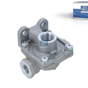 DT Spare Parts 2.44093 Quick release valve, b: 9.5 mm, Lb: 38 mm, M22 x 1,5, M16 x 1,5, L: 87 mm, H: 56 mm, max. 10 bar