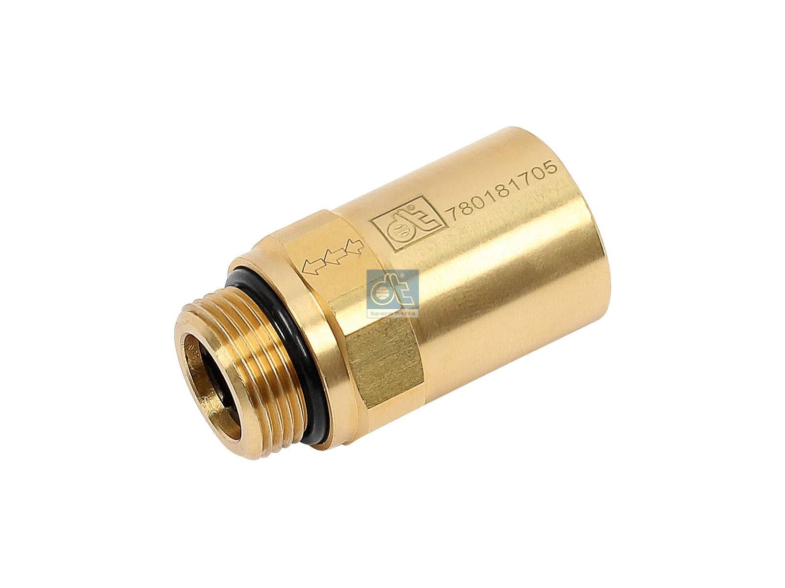 DT Spare Parts 2.44136 Relief valve, M22 x 1,5
