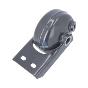 DT Spare Parts 2.44335 Air tank, 1 l, D: 154 mm, M16 x 1,5, M26 x 1,5, L1: 92 mm, L2: 126 mm, 12.5 bar